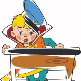 Вовка. В векторе для Союзмультфильма.