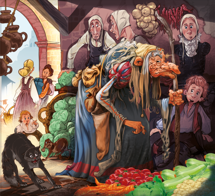 иллюстрация к сказкам Гауфа