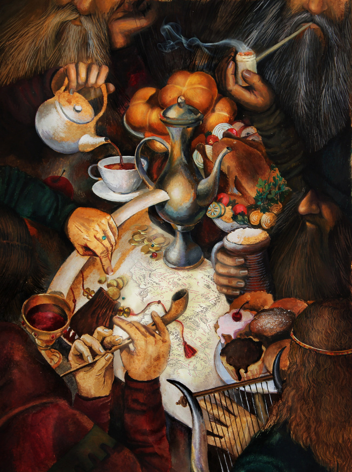 Гномы пьют чай