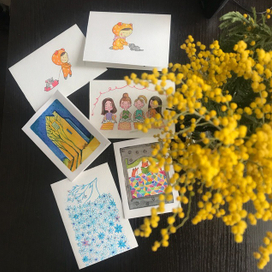 Весенние открытки 