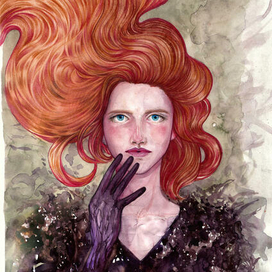 Girl with x-ray eyes