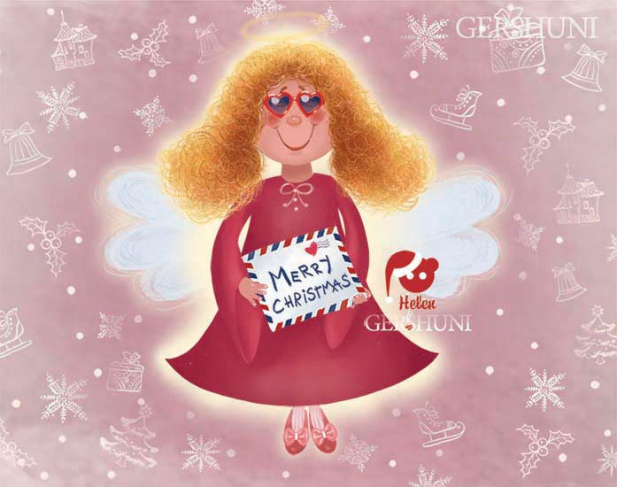 открытка "Merry Christmas!"