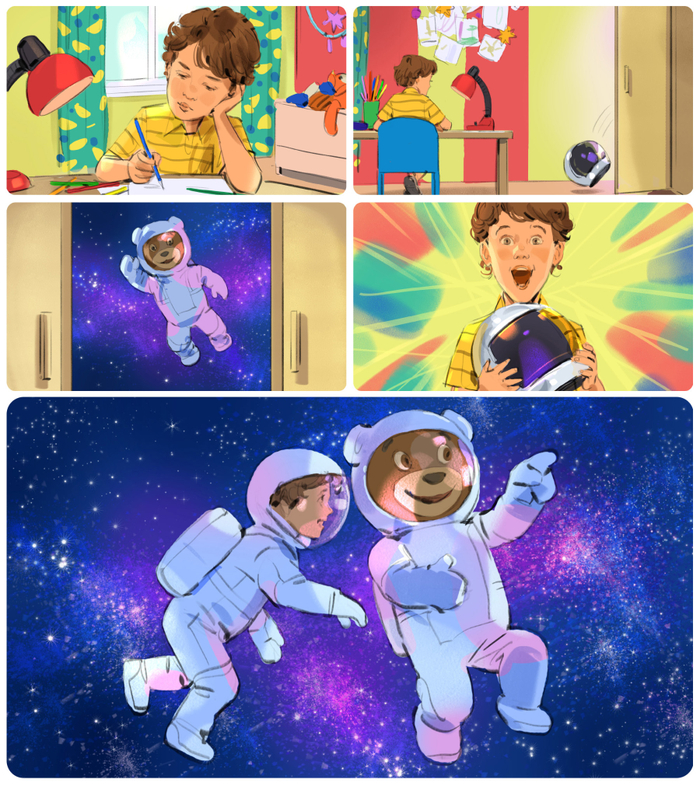 Сториборд для Барни (1)