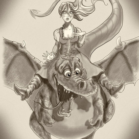 иллюстрация к книге Хроники Дракона в Нижних Подсолнухах..!)))