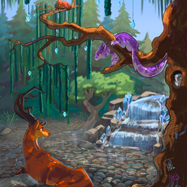 Кристальный лес