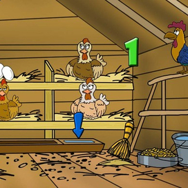 Элис на ферме. Курятник.