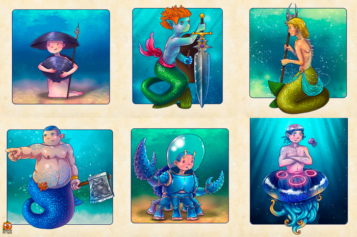 Русалки для МерМай (очень много русалок))