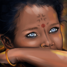 девочка индиго