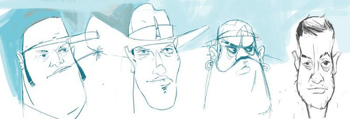 Рабочие наброски