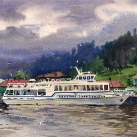 У причала. Юрьевец