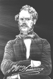 Портрет изобретателя Вернера фон Сименса