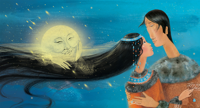 Сказка "Легенда о храбром богатыре Узоне и его возлюбленной Наюн"