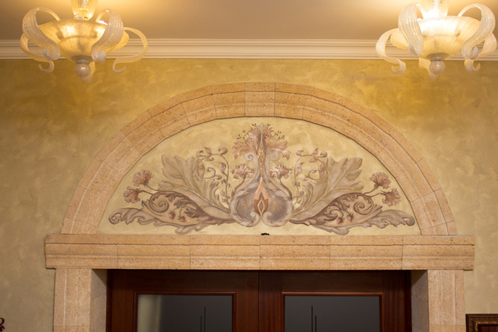 роспись стен в Нижнем Новгороде