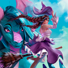 Виолет и Сиринити