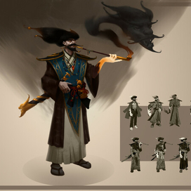 Стилизованный персонаж 