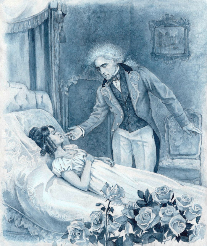 Илл. к роману С. Кларк "Джонатан Стрендж и мистер Норрелл"