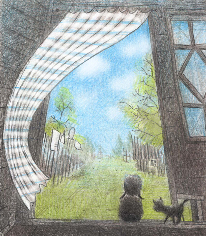 Лето и маленькая я