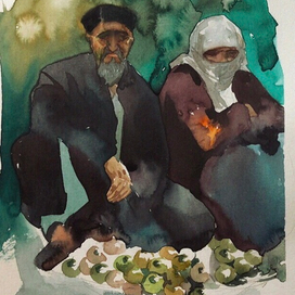 Акварельный этюд