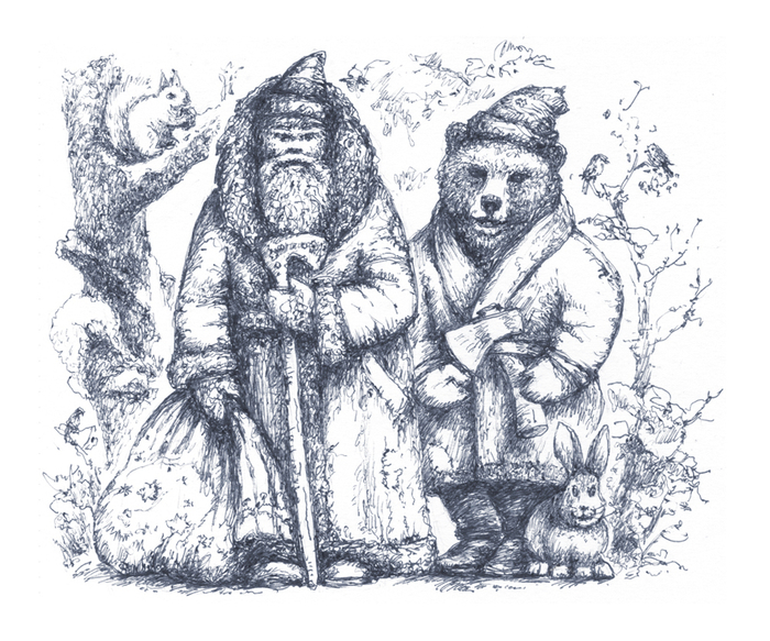 Новый Год в лесу