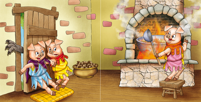 3 поросёнка