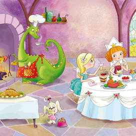 девичник у принцессы)))