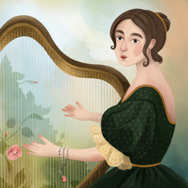 Иллюстрация для челленджа «Девять дев»