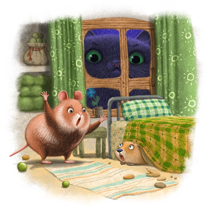 Хома и Суслик. кот