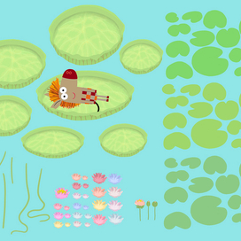 Набор кувшинок 