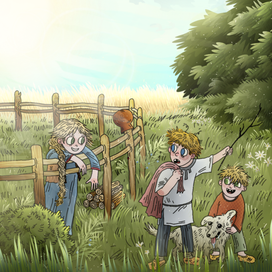 Сонечка, Ванечка и Шурочка