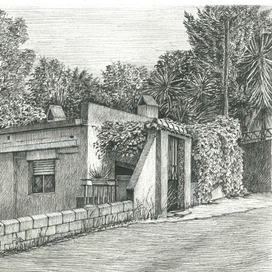 Старый дом на окраине Буньола 