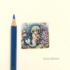 Морской малыш с морским питомцем