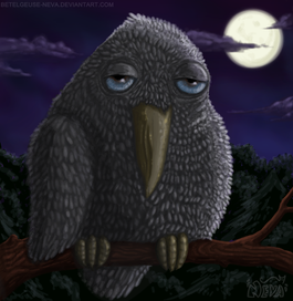 уставшая птица