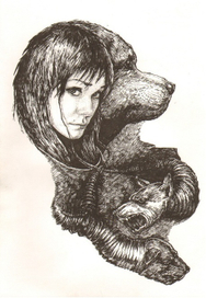 портрет подруги