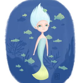 Русалка в окружающей среде