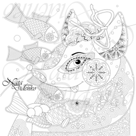 Раскраска-антистресс