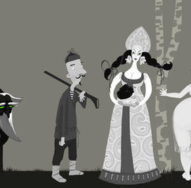 Персонажи к мрачной сказке