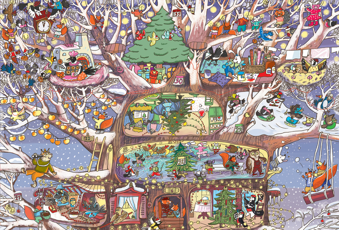  Адвент-календарь «Как Дед Мороз шапку искал» фрагмент