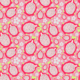 Паттерн Азиатские фрукты