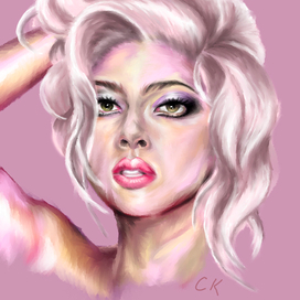 Портрет Леди Гаги