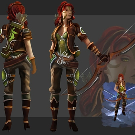 Пример концепта персонажа