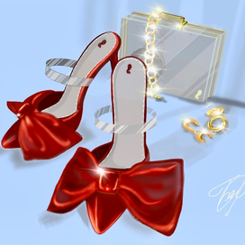 Красная туфелька