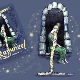 Баннер книги "Рапунцель"