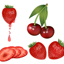 Ягодки Векторная иллюстрация