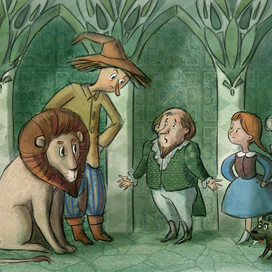 "Удивительный волшебник из Страны Оз."