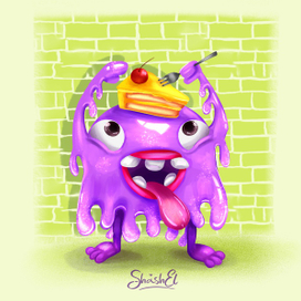 Монстрик  Пирожок