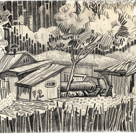 Закуток. Бараки. ( из серии ЖВ)