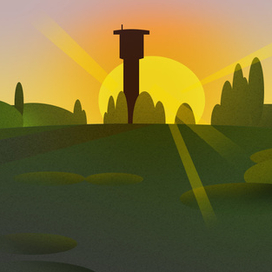 Восходящее солнце