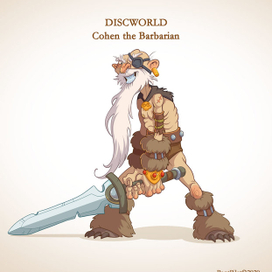 Коэн-варвар. Плоский мир