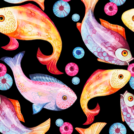 Рыбные узоры