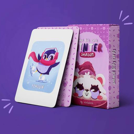 Дизайн упаковки для детских развивающих карточек